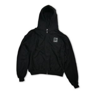 EARLYUP Monogramm Zipper - Black