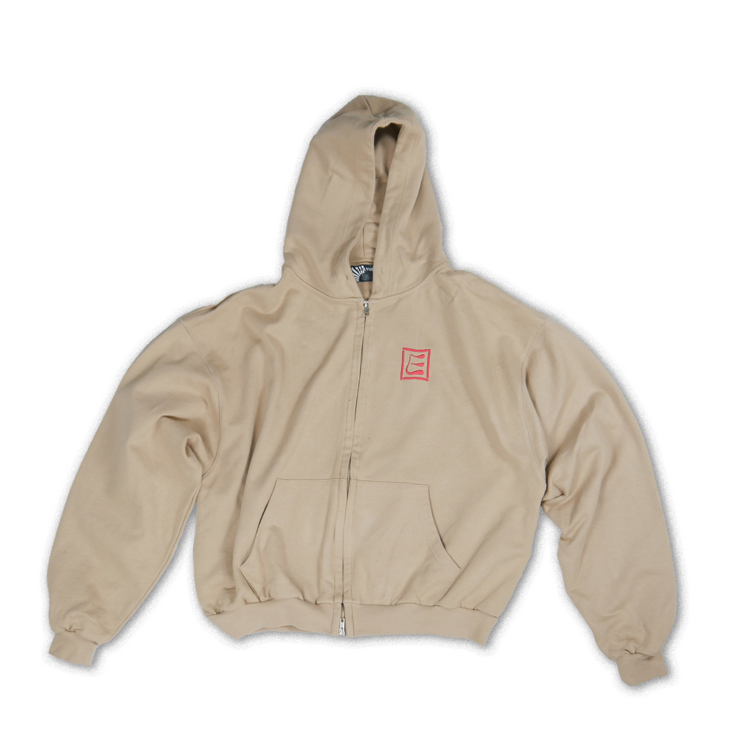 EARLYUP Monogramm Zipper - Croissant