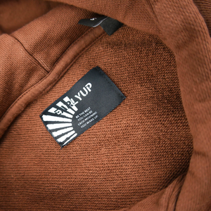 "A love letter to life itself." Hoodie - Vintage Brown