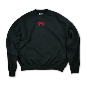 "Bring an end to all anger." Sweater - Vintage Black