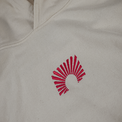 EARLYUP Logo Hoodie - Natural