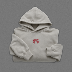 EARLYUP Logo Hoodie - Natural
