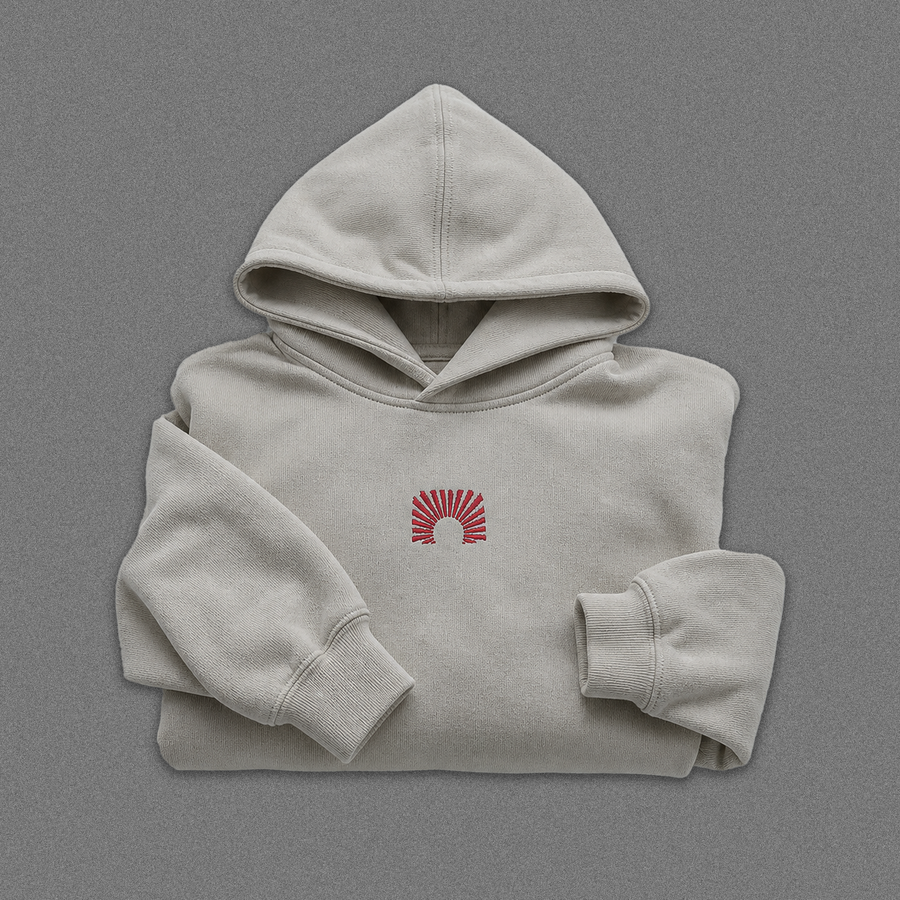 EARLYUP Logo Hoodie - Natural