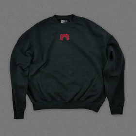 "Bring an end to all anger." Sweater - Vintage Black