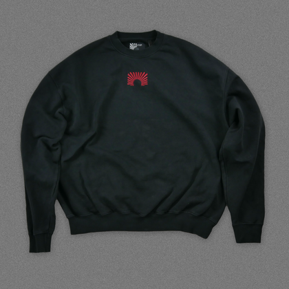 "Bring an end to all anger." Sweater - Vintage Black
