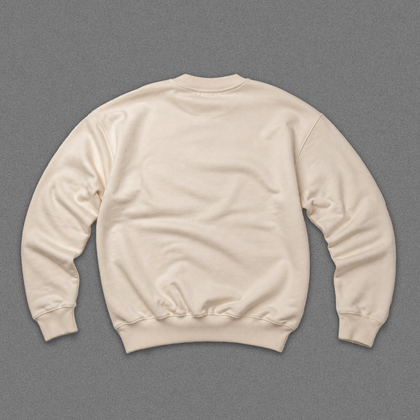 EARLYUP Monogramm Sweater - Cream White