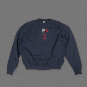 "Live.Love.Hope.Grow." Sweater - Navy Blue