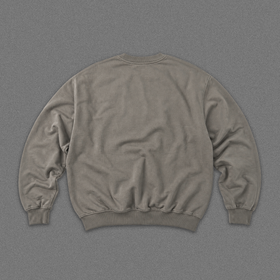 EARLYUP Monogramm Sweater - Pigment Grey