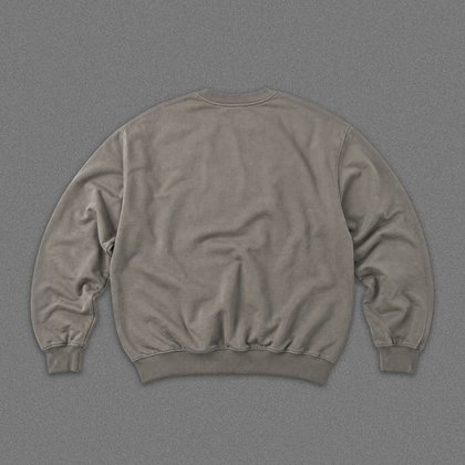 EARLYUP Monogramm Sweater - Pigment Grey