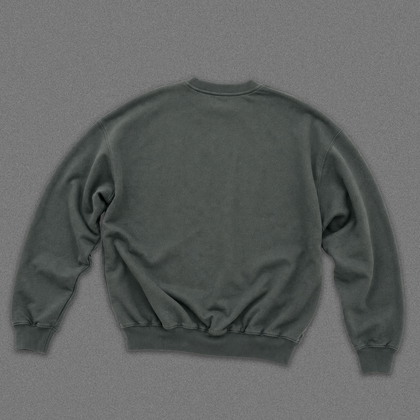 EARLYUP Monogramm Sweater - Wild Green