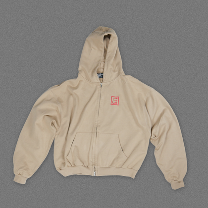 EARLYUP Monogramm Zipper - Croissant