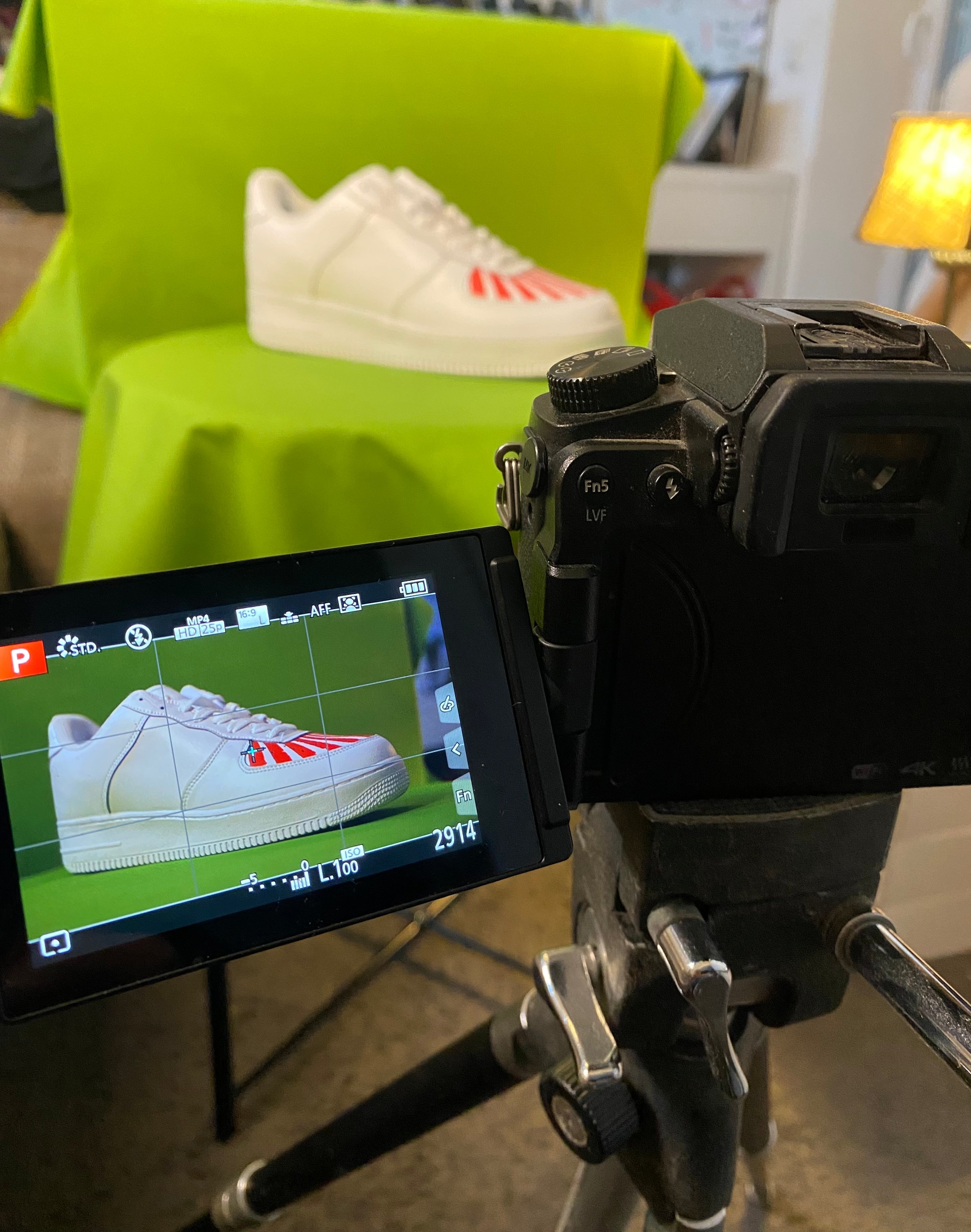 EARLYUP Schuhshooting mit Greenscreen
